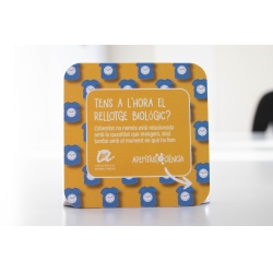 Set of science coasters