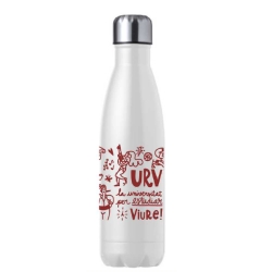 White thermos flask