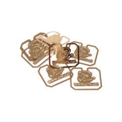 Nickel-plated steel clip