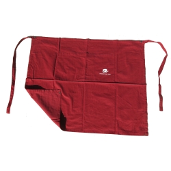 Maroon apron