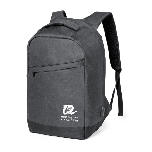 Grey backpack for laptop