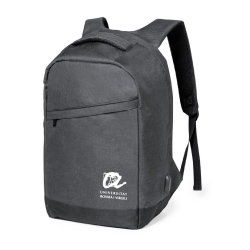 Grey backpack for laptop