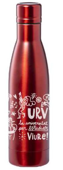 Botella térmica roja